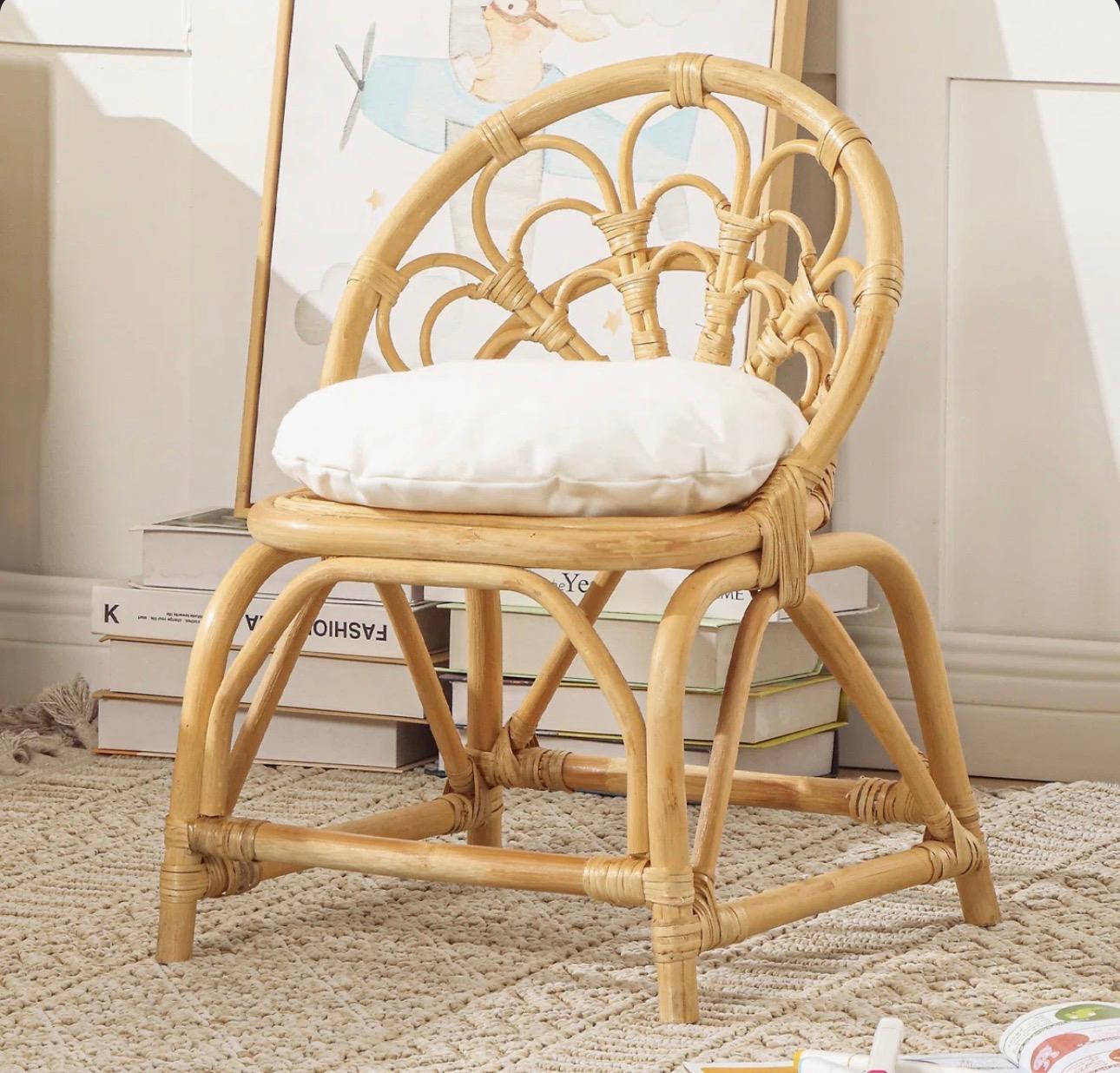 Child's Rattan Armchair thumbnail 4