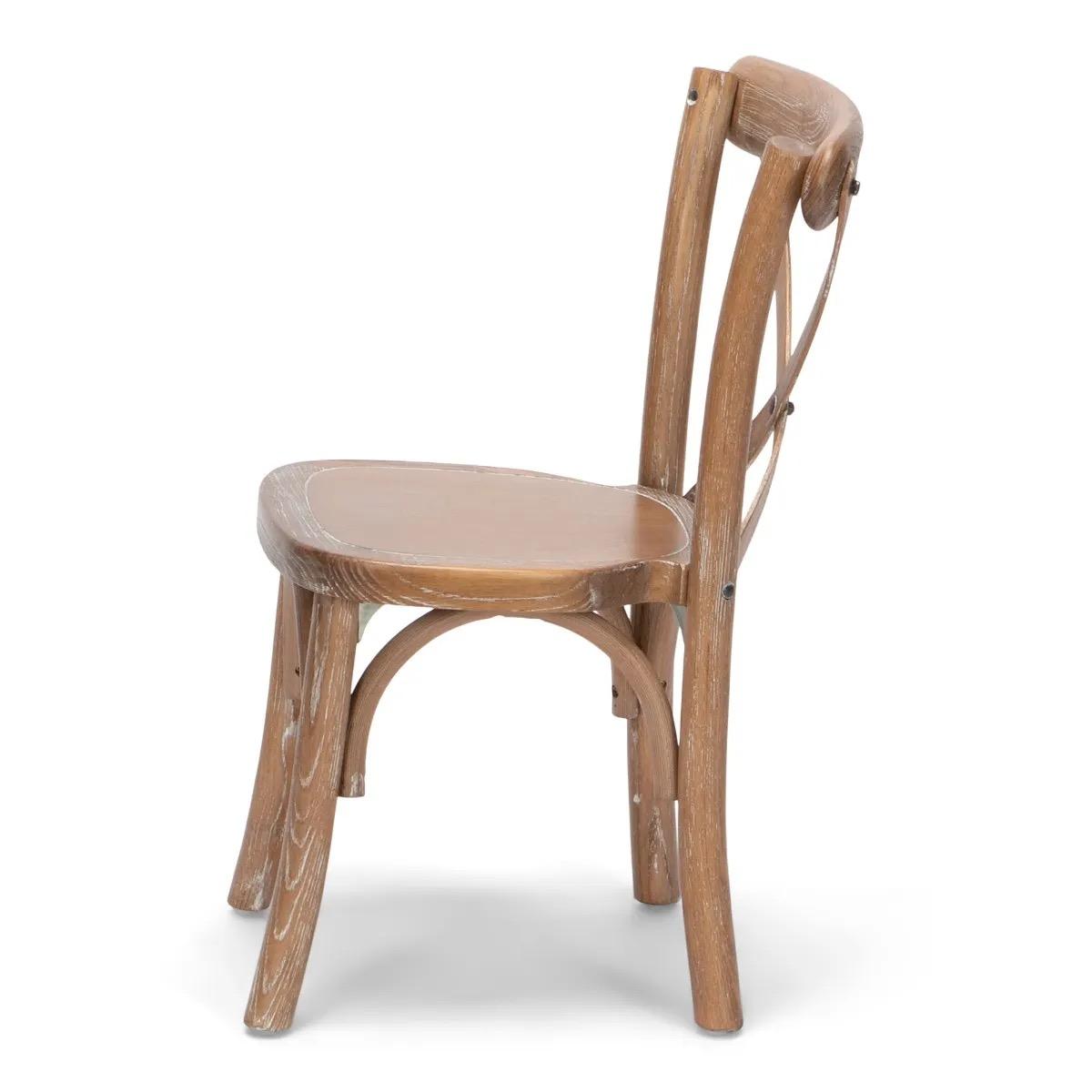 Brown Wooden Kids Chair thumbnail 3