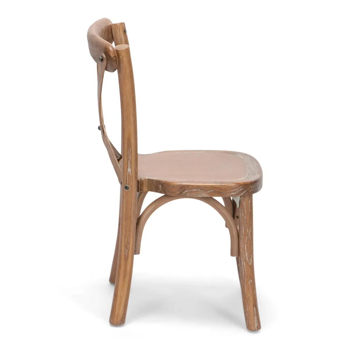 Brown Wooden Kids Chair thumbnail 4