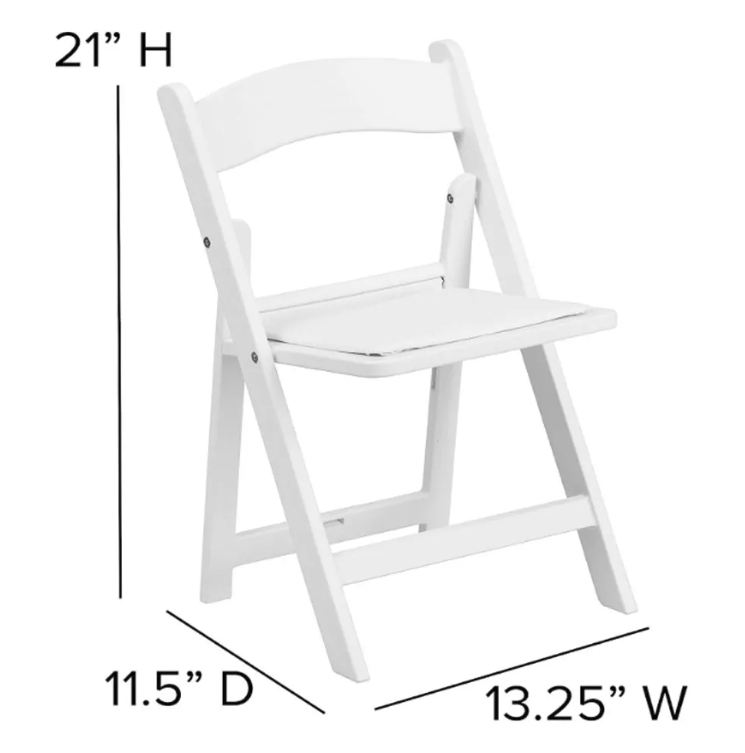 White Kids Chair thumbnail 4