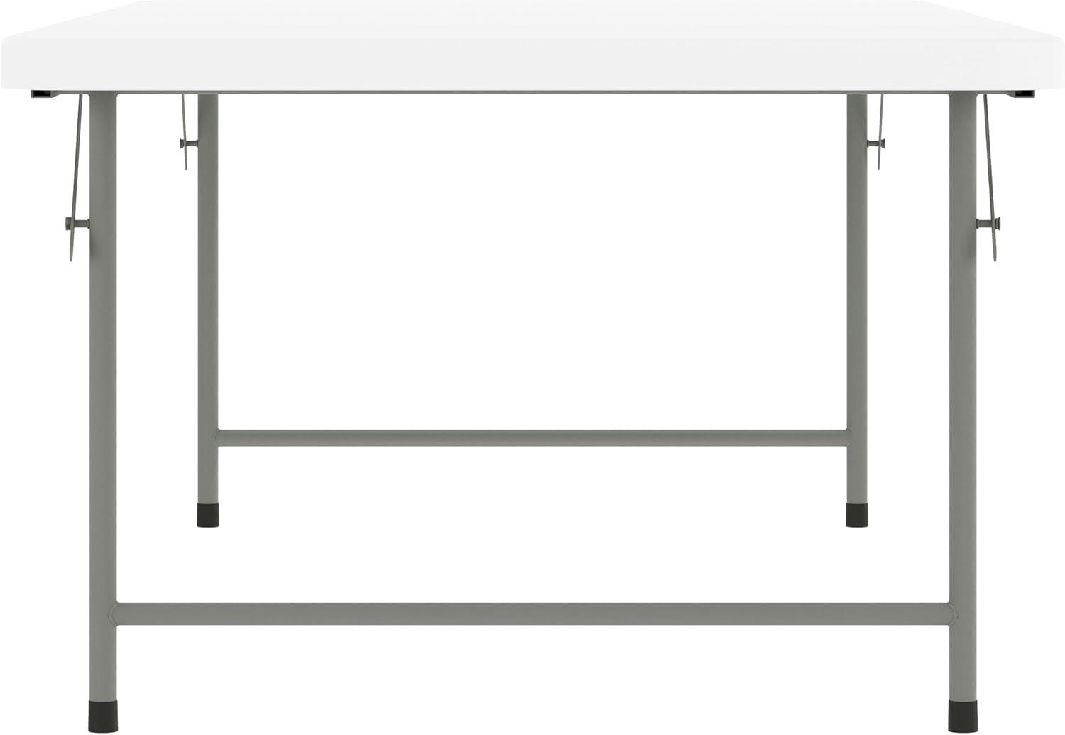 White Rectangle Kids Table thumbnail 5